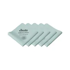 Pano Microfibra PURmicro Active 38x35cm Vileda Pro Verde 5un
