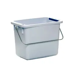 Balde para Panos 6 Litros Azul Vileda Professional