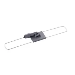 Armação 100cm em Metal com Suporte Plástico para Mopa Cinza