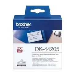 Rolo Papel Térmico Contínuo Removível Branco 62mmx30,48m