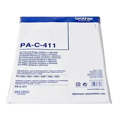 Papel Térmico A4 p/ Brother PJ622/623/662/663 Pack 100un