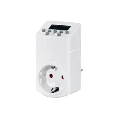 Tomada Temporizador Digital Semanal 250V Branco