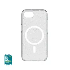 Capa p/ Iphone 16e/17e Mag Glitter Case Transparente