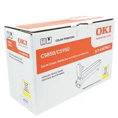 Tambor OKI Amarelo 43870021 20000 Pág.
