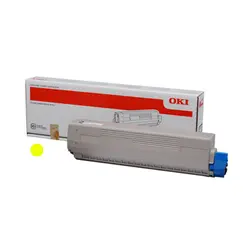 Toner OKI Amarelo 44844505 10000 Pág.