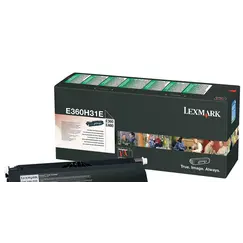 LEXMARK E360H31 toner cartridge black standard capacity 9.000 pages 1-pack