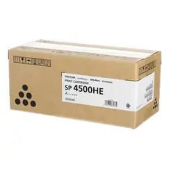 Toner Ricoh SP-4500HE Preto 407318 12000 Pág.
