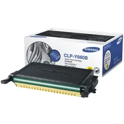 Toner Samsung Y660 Amarelo CLP-Y660B/ELS 5000 Pág.