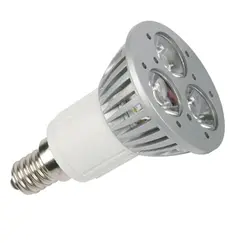 Lâmpada LED E14 3x1W Branco Neutro (3900-4500K) 230V