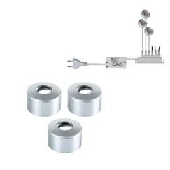 Sistema LED para Decoração Interior Branco Quente 3000K 3x1W