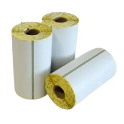 Etiquetas 101,6x101,6 D19mm 1000D Térmicas ZEBRA 16 Rolos