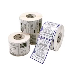 Etiquetas 102x152 D76mm 1000T Papel Mate ZEBRA 4 Rolos