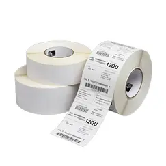 Etiquetas 102x16 D76mm 1000T Papel Mate ZEBRA 4 Rolos