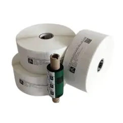 Etiquetas 051x25 D25mm 3000T Poliéster Silver ZEBRA 12 Rolos
