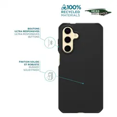MOBILIS SPECTRUM R Case for Galaxy A56 5G Solid Black Mat Soft bag