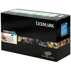 Toner LEXMARK X792X1CG Ciano de retorno 20K a 5  - X792