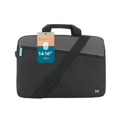 MOBILIS Essential Briefcase Toploading 14-16INCH Black and Grey 11L