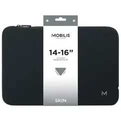 MOBILIS Skin Sleeve 14-16INCH Black and grey