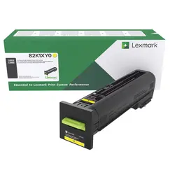 LEXMARK XS748de toner cartridge yellow 10.000 pages return programme
