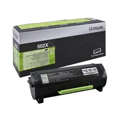 LEXMARK 502XE toner cartridge black extra high capacity 10.000 pages 1-pack corporate