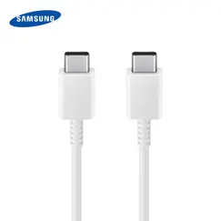 SAMSUNG Cable USB-C to USB-C 3A 15W & 25W 1m White