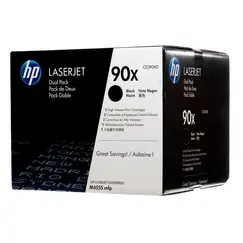 HP 90X original Toner cartridge CE390XD black high capacity 24.000 pages 2-pack