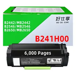LEXMARK High Yield Return Program Toner Cartridge B2442 B2546 B2650mB2442mB2546mB2650