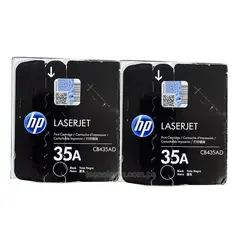 HP 35AD LaserJet original Toner cartridge CB435AD black standard capacity 2 x 1.500 pages 2-pack