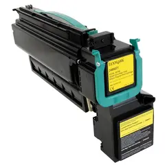LEXMARK XS795 XS798 toner cartridge yellow standard capacity 1-pack return program