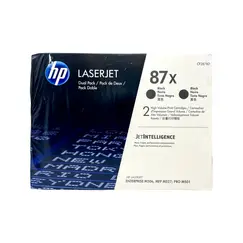 HP 87X original LaserJet Toner cartridge CF287XD Black High Yield 2-pack