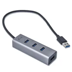 Hub de carregamento i-tec USB 3.0 Hub 4 portas - Metal