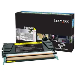 LEXMARK CS748DE toner cartridge yellow 10.000 pages return program