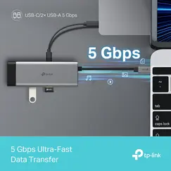 TP LINK USB TYPE-C 5 IN 1 HUB