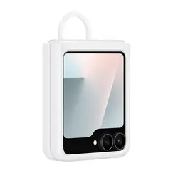 SAMSUNG Capa de Silicone B7R FLIP 7 R Branco