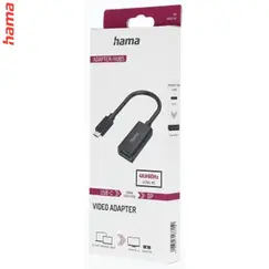 HAMA USB-C Adapter - DisplayPort/HDMI socket Ultra-HD 4K60hz