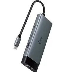 TP-LINK USB Type-C 6-Port Hub 1x USB-C Connector 1x HDMI 4K 60Hz Port 1x USB-C PD 100W Port 1x RJ45 1000Mbps Port