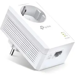 TP-LINK TL-PA7017P Powerline AV1000 Adapter Gigabit RJ45 Passthrough Powerline Adapter 1 Unit