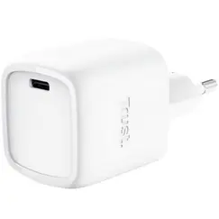 TRUST MAXO 30-watt GaN universal USB-C power adapter smartphone tablet 1 port White