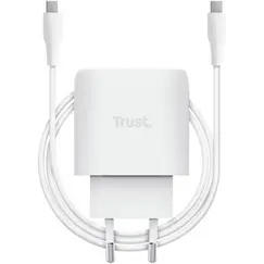 TRUST MAXO 45W USB-C GAN CHARGER WHITE