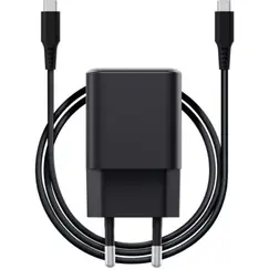 TRUST MAXO 65-watt compact universal USB-C power adapter Apple PC USB-C port Black