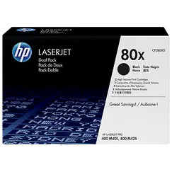 HP original Toner cartridge CF280XD black high capacity 2 x 6.900 pages 2-pack