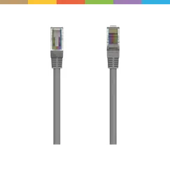 HAMA Network Cable Cat 5e 1 Gbit/s U/UTP 3.00 m