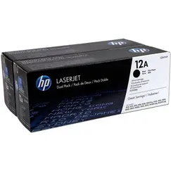 HP original Laserjet Toner cartridge Q2612AD black standard capacity 2 x 2.000 pages 2-pack
