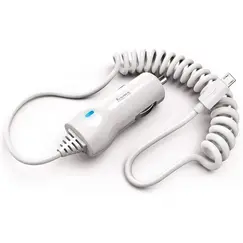 HAMA Lightning Car Charger 2.4A white