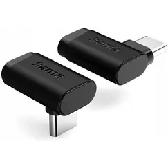 HAMA USB-C Angled Adapter 90 USB 3.2 Gen2 10 Gbit/s 5 A 240 W Set of 2
