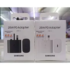 SAMSUNG Power Adapter 25W USB-C without Cable Black