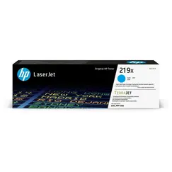 HP 219X High Yield Cyan Original LaserJet Toner Cartridge