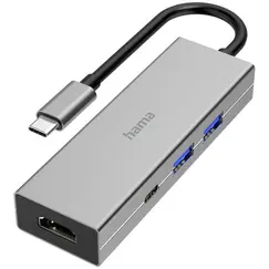 HAMA USB-C HUB 4 PORTS USB 3.2 GEN2 10GBIT/S