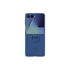 SAMSUNG Capa de Silicone com Anel B7 FLIP 7 Azul