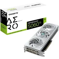 Tarjeta Gráfica Gigabyte GeForce RTX 5060 Ti AERO OC/ 8GB GDDR7